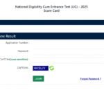NTA NEET Result Out 14 Jun 2025 @neet.nta.nic.in
